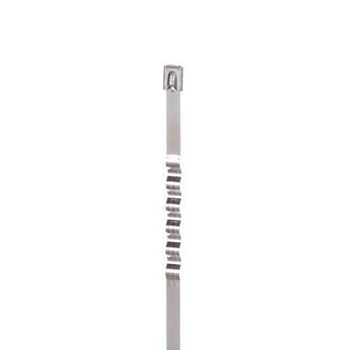 Panduit MLT6WLH-LP MLT Wave Tie, 304 Stainless Steel, Standard, 20.5\\"(52cm)