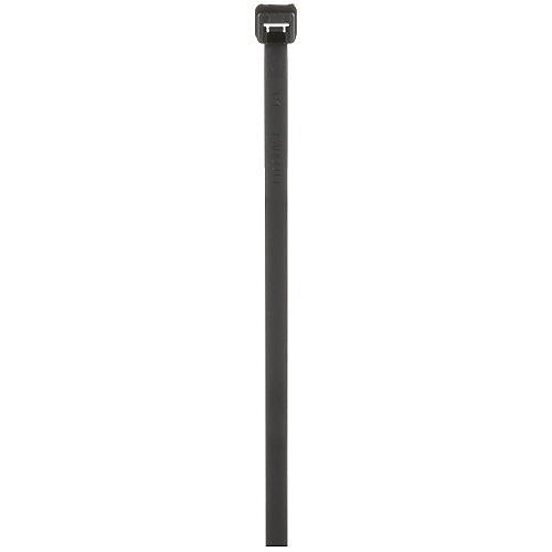 Panduit PLT2I-C0 Pan-Ty Locking Cable Tie, 40lb, 8\\", UV PA6.6, 100-Pack, Black
