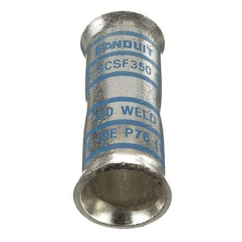 Panduit SCSF350-6 Copper Compression Butt Splice, 350 KCMil
