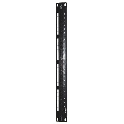 Provocative Cat 5E Patch Panel 24 Port EIA TIA 110 Style