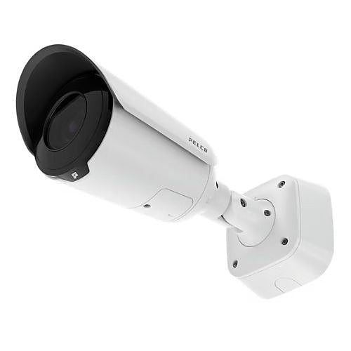 Pelco SRXE4-8X31-EBT-IR1 Sarix Enhanced 4 8MP Environmental Bullet Camera, IR Illumination
