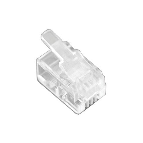 Provo Modular Plug for Use with Flat Modular Telephone Wire 4 pin