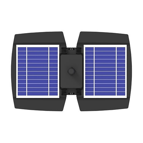 Protech 30840411 SOLARIS Infrared Barrier, 10-Cell, Double Face TX/RX, Anti-Condensation Caps, Solar Panel and Battery, 10\' (3m)