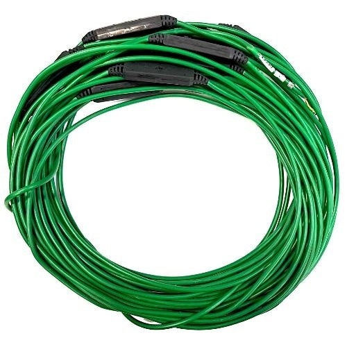 Protech 40670206-Q G-Fence 600 Series Intrusion Detection Cable, 100m Roll with 40 Sensors, Green