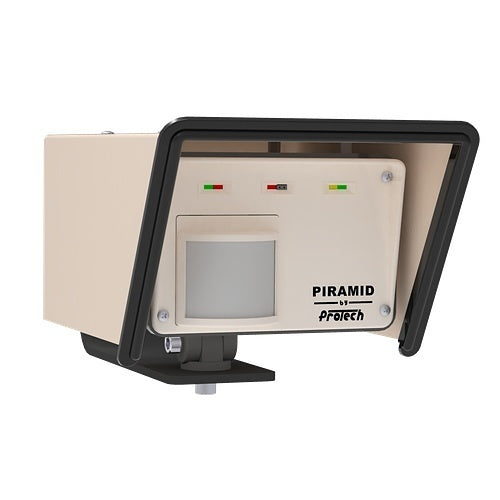 Protech SDI-76XL-MIL PIRAMID Outdoor Dual Technology Motion Detector MIL Spec, Wide Angle, 50\' x 50\' Lens-H, 12/24VDC