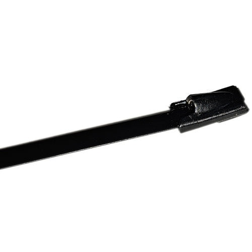 Protech 82201148 Coated Metal Stainless Steel Tie, 100-Piece, 5 Bags for 1 Roll of Cable