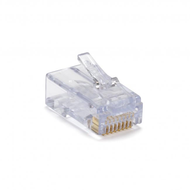 Platinum Tools EZ-RJ45 Unshielded Cat6 Connectors – 50pcs/Clamshell