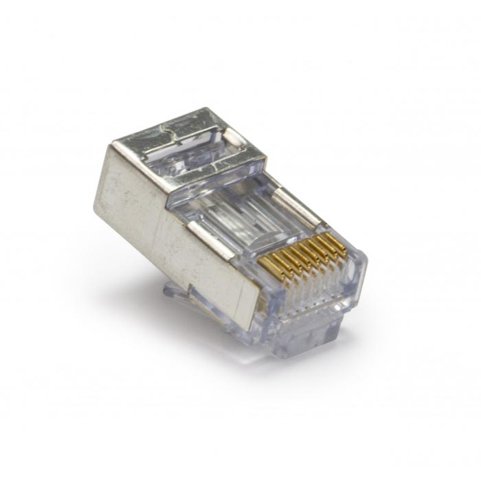 Platinum Tools EZ-RJ45 Shielded Cat5e Internal Ground Connectors – 50pcs/Bag