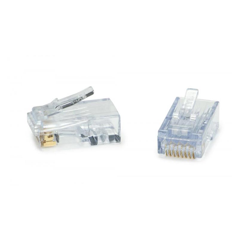 Platinum Tools ezEX38 RJ45 Unshielded Cat5e Connectors – 100pcs/Jar