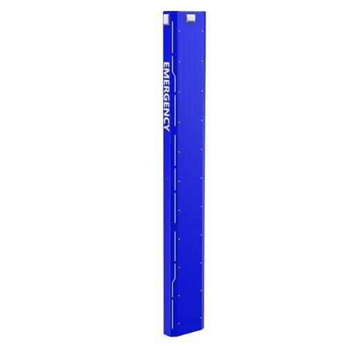 Pedestal Pro 156TOW-EMER-01-304 Emergency Tower J-Hook, Stainless Steel, Powder Coated Dynasty Blue