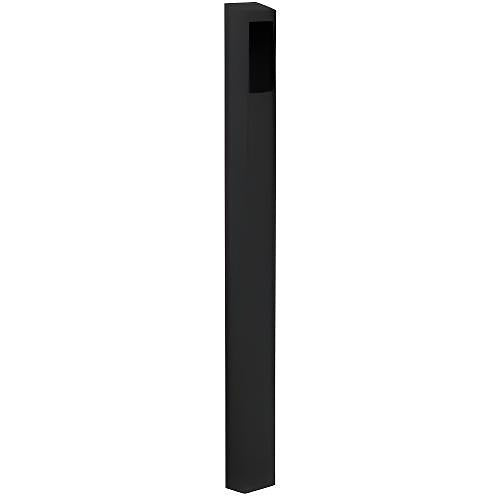 Pedestal Pro 66\\" Pedestal, Steel, 4x6, Black
