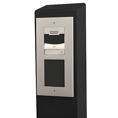 Pedestal Pro 66\\" Pedestal, Steel, 4x6, Black