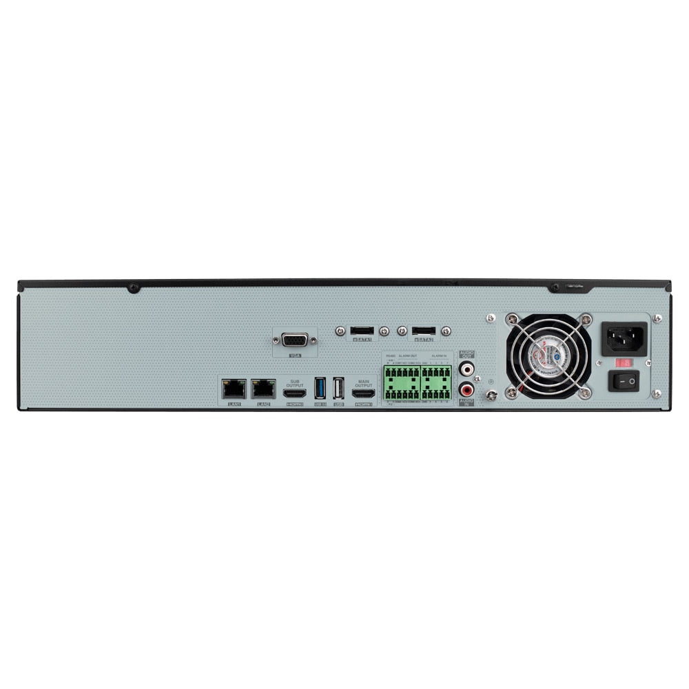 Provision-ISR H.265 Stand Alone NVR 32CH 12MP Facial Recognition w/RAID – 2U Case