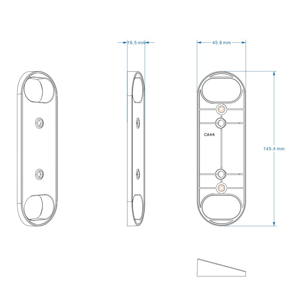 Provision-ISR 15 Degree Bracket for Doorbell