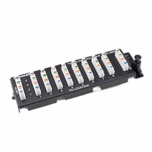 Provocative 8 Port Telecom Distribution Module 110 IDC Punchdown