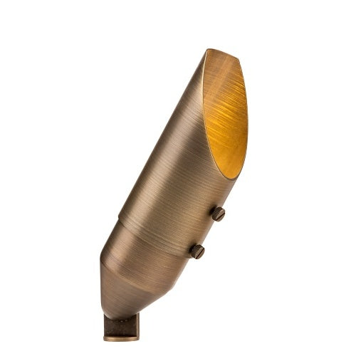 FX Luminaire CUL-LED35WFL-AS-AB Up Light Cora Collection Series C-UL Accent Light, 35W Equivalent LED Lamp, 2700K, 35°, Antique Bronze