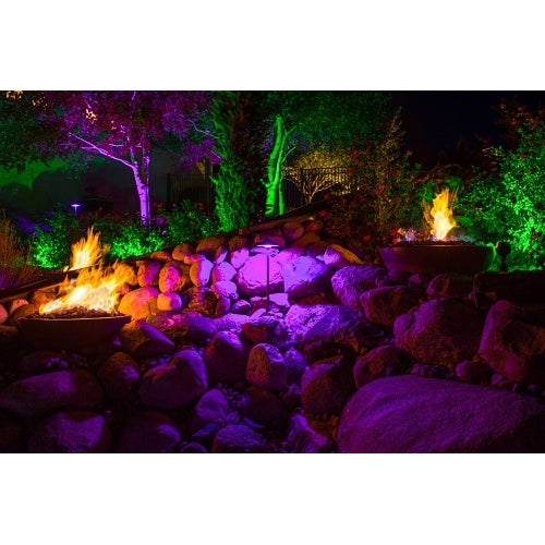 FX Luminaire CALEDTA-BZ Path Light Pinnacle Collection Series CA Path Light, LED Top Assembly, Bronze