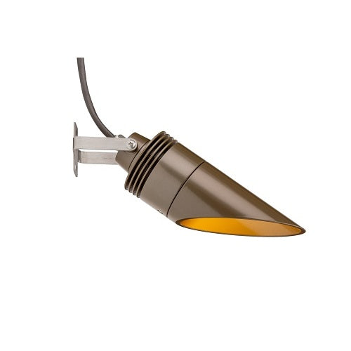 FX Luminaire DE-ZDC-BZ Designer Collection Series LED Down Light, Zone / Dim / Color with Luxor, 60° Angled Shroud, Mini-Mount, 9.1W / 11.0VA, Bronze Metallic