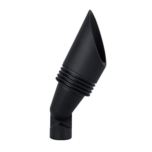 FX Luminaire FB-1LED-FB Designer Collection Series LED Up Light, Zone with Luxor, On / Off, Phase Dimmable, 2W / 2.4VA, Black