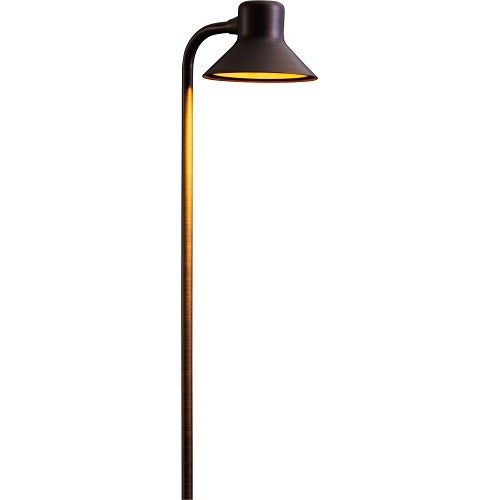FX Luminaire FG-ZD-3LED-CU Garden FG Directional Path Light, 3-LED, Cooper