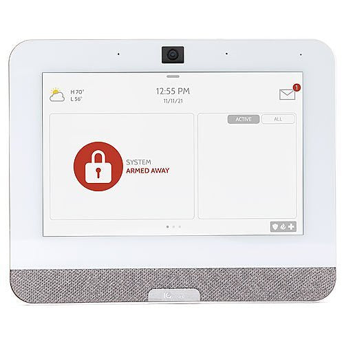 IQ IQP4006 AT&T IQ Panel PowerG 345MHz, 7\\" All-in-One Touchscreen, White