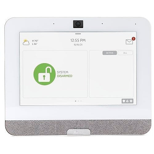 IQ IQP4007 Telus IQ Panel PowerG, 319.5MHz, 7\\" All-in-One Touchscreen, White