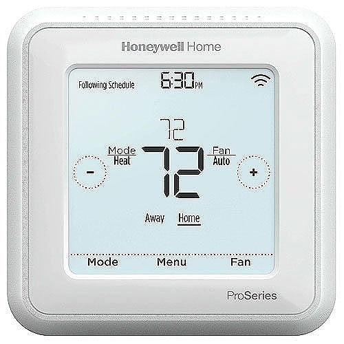 Honeywell Home TH6320ZW2007/U�Z-Wave T6 Pro Programmable Thermostat with SmartStart, Low Voltage, UWP Mount, White