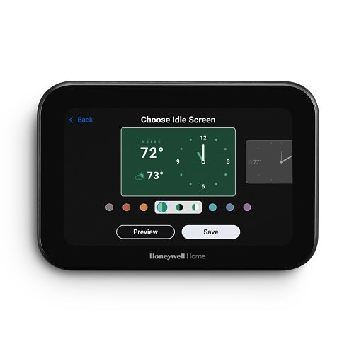 Honeywell Home THX1100B4/U ElitePro S1100 Thermostat, 5\\", Black