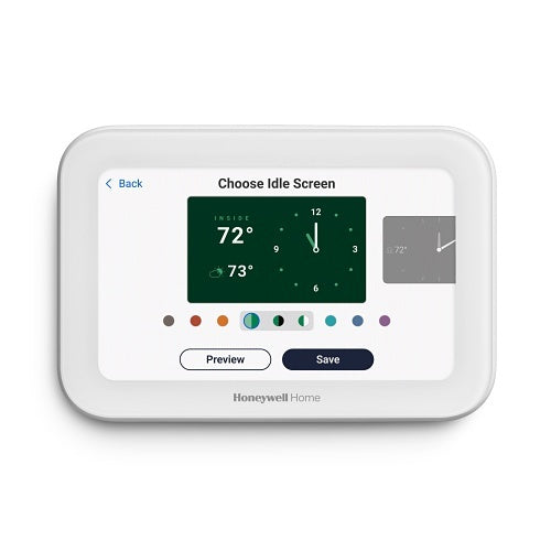 Honeywell Home THX1100W3/U ElitePro S1100 Thermostat, 5\\", White