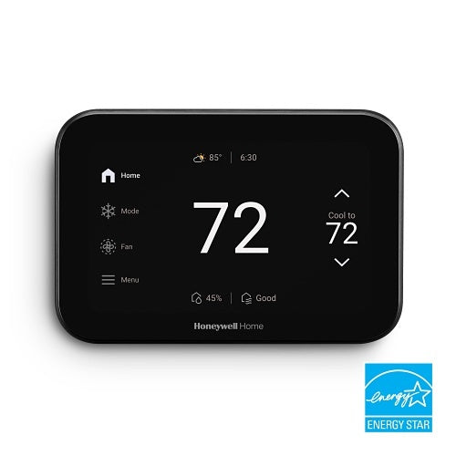 Honeywell Home THX1200B6/U ElitePro S1200 Thermostat, 5", Black
