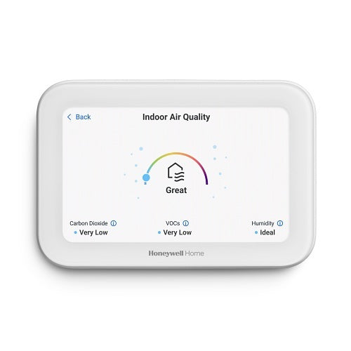 Honeywell Home THX1200W5/U ElitePro S1200 Smart Thermostat, 5\\" Touchscreen, White