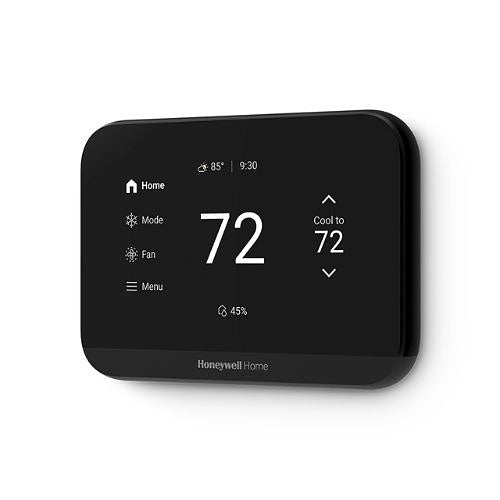 Honeywell Home THX900B2/U Thermostat ElitePro S900, Wi-Fi 3H/2C, Programmable, Black