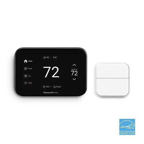 Honeywell Home YTHX1200B6/U ElitePro S1200 Thermostat IAS Kit, Black
