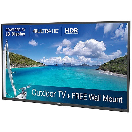 Peerless-AV NT653 65\\" Neptune Partial Sun Series 4K HDR Outdoor Smart TV and Outdoor Tilting Wall Mount