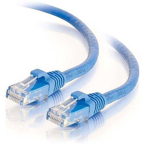 Quiktron 576-110-006 Q-Series CAT6 Patch Cable, Booted, 6' (1.8m), Blue