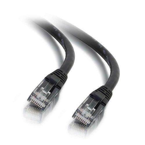 Quiktron 576-A35-001 VS Snagless Cat6A Ethernet Cable, 1', Black