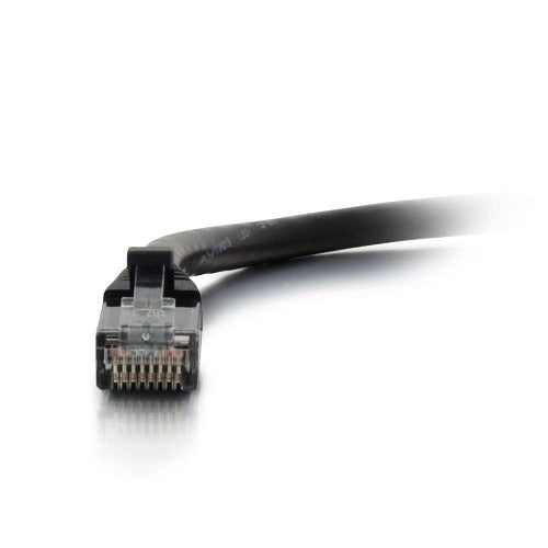 Quiktron 576-A35-001 VS Snagless Cat6A Ethernet Cable, 1\', Black
