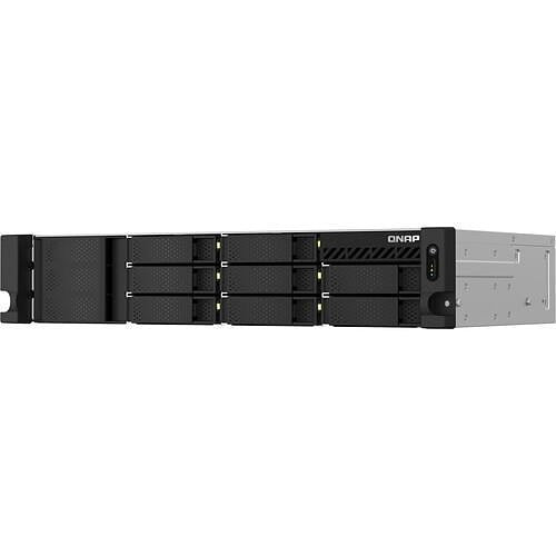 QNAP TS-873AEU-RP-4G-US 2U Short-Depth Rackmount NAS, Dual 2.5GbE, PCIe Expandable