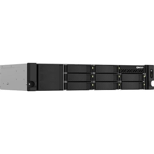 QNAP TS-873AEU-RP-4G-US 2U Short-Depth Rackmount NAS, Dual 2.5GbE, PCIe Expandable