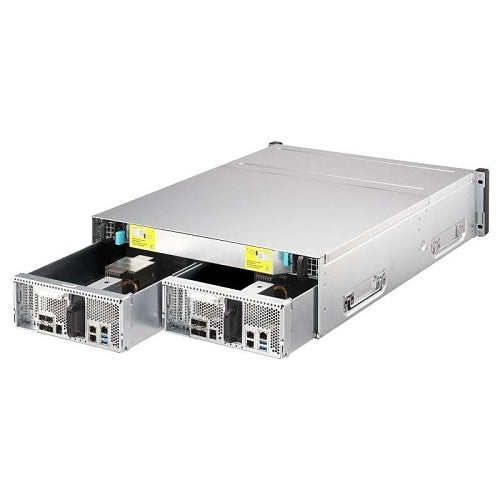 QNAP ES1686DC-2142IT-96G-US 16-Bay Active-Active Dual Controller ZFS NAS and iSCSI/ IP-SAN. 3U, SAS 12G