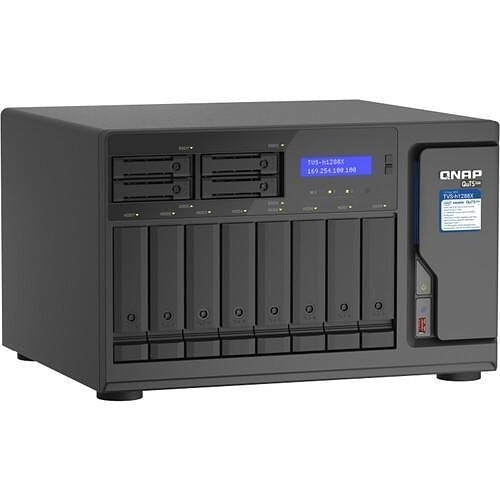 QNAP TVS-H1288X-W1250-16G-US 12-Bay SATA 6G NAS, 16GB DDR4 RAM