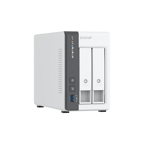QNAP TS-216G 2-Bay 2.5GbE Tower NAS, ARM 4-Core Cortex-A55 2.0GHz Processor, 4GB