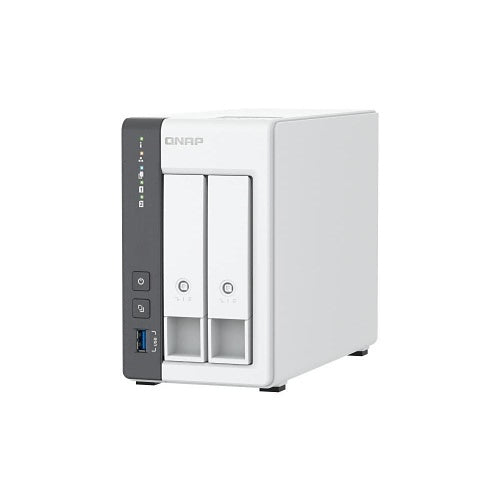 QNAP TS-216G 2-Bay 2.5GbE Tower NAS, ARM 4-Core Cortex-A55 2.0GHz Processor, 4GB