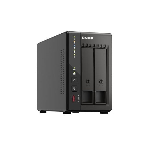 QNAP TS-253E-8G-US TS-x53E Series 2-Bay NAS with Intel Celeron, 8GB RAM, Dual 2.5GbE, Dual HDMI, Tower