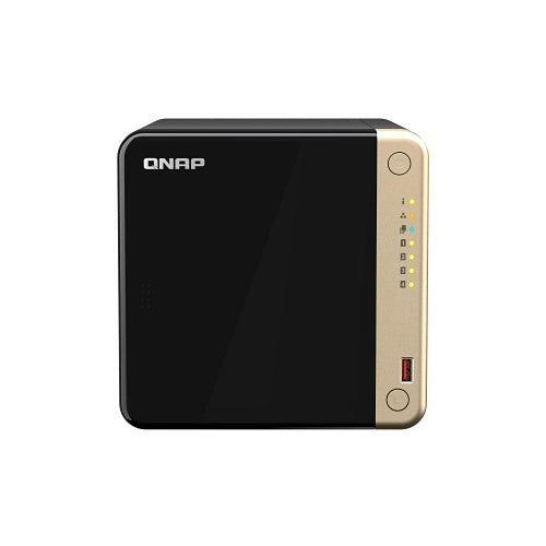 QNAP TS-464-8G-US TS-x64 Series 4-Bay NAS with Intel Celeron N5095, 8GB DDR4, Dual 2.5GbE, HDMI 2.1, Tower Form Factor