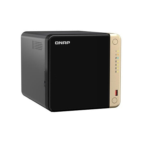 QNAP TS-464-8G-US TS-x64 Series 4-Bay NAS with Intel Celeron N5095, 8GB DDR4, Dual 2.5GbE, HDMI 2.1, Tower Form Factor