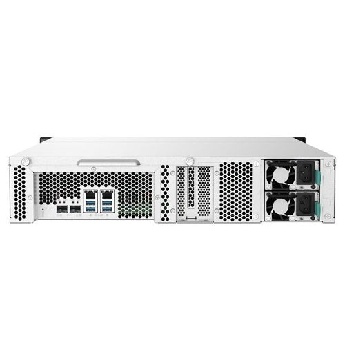 QNAP TS-832PXU-RP-4G-US 2U 8-Bay Armored-Based Network Switch, 2.5G/10G, Black