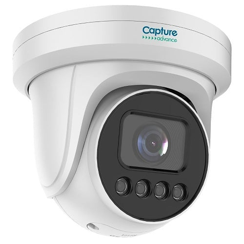 Capture Advance R2-5MPTRMTRZ 5MP WDR IR Turret IP Camera, 2.7-13.5mm Lens, NDAA Compliant