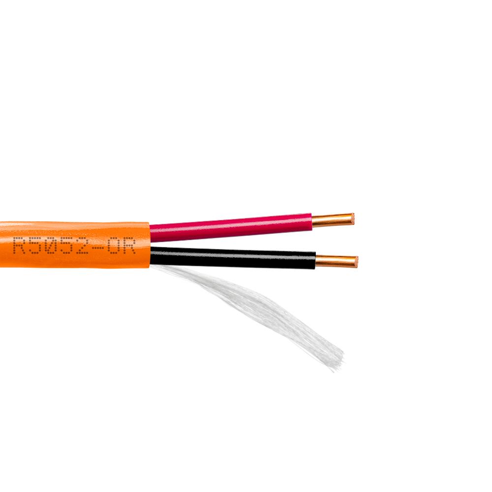 Provo Multi-Conductor Fire Alarm Round 18-2c SOL BC UNSH CSA FT4 UL RoHS – Orange JKT