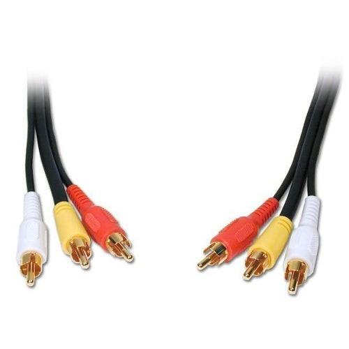 Comprehensive 3RCA-3RCA-50ST STDGEN3 RCA Cabinet, 50', Black